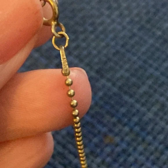 Jack Skellington Gold plated silver Pendant - Picture 3 of 5